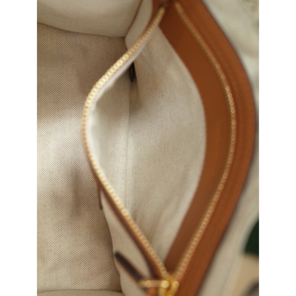Gucci White Beige Bag Botanical Interlocking Hawaiian Tote GG Print - Picture 7 of 9